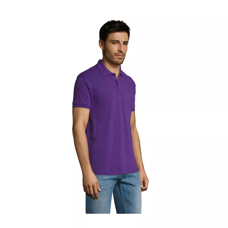 Koszulka polo męska 200 g/m² Sol's PRIME MEN - Dark Purple (S00571-DA)