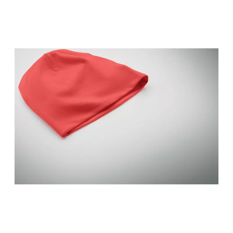 Czapka bawełniana ze spandexem 190 g/m² LIGHTY - Czerwony (MO6645-05)