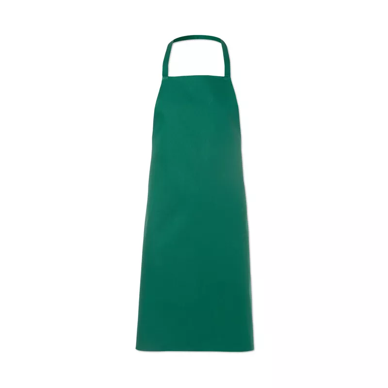 Fartuch kuchenny bawełniany 180 g/m² KITAB GLASGOW - Zielony (MO7251-09)