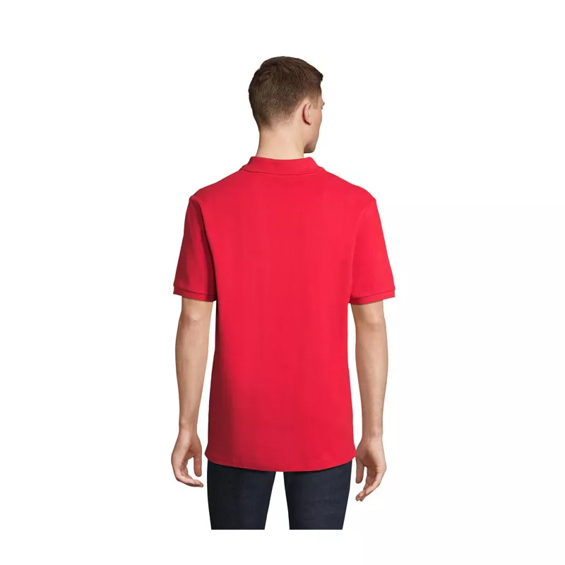 Koszulka polo organiczna 210 g/m² Sol's PEGASE - Bright Rojo (S04242-BT)