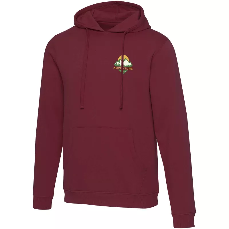 Spinel bluza uniseks z kapturem - Głęboki bordowy (39553-DPBURGUN)