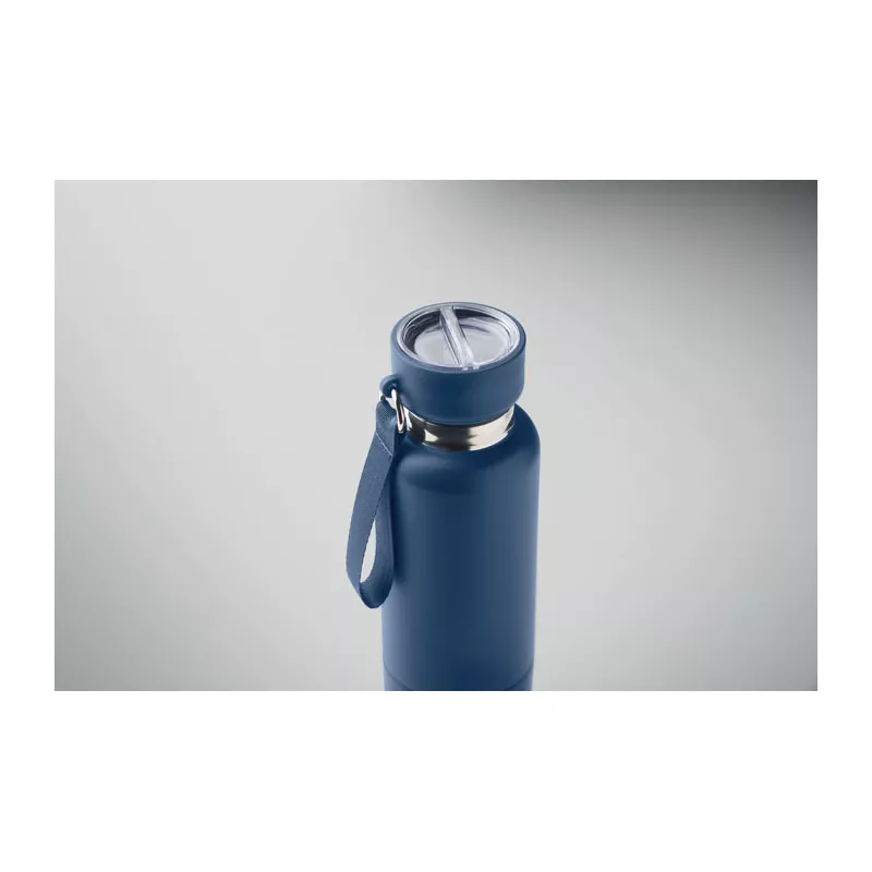 Butelka termiczna stalowa z kubkiem 500 ml NOEKA - Francuski Granat (MO2716-85)