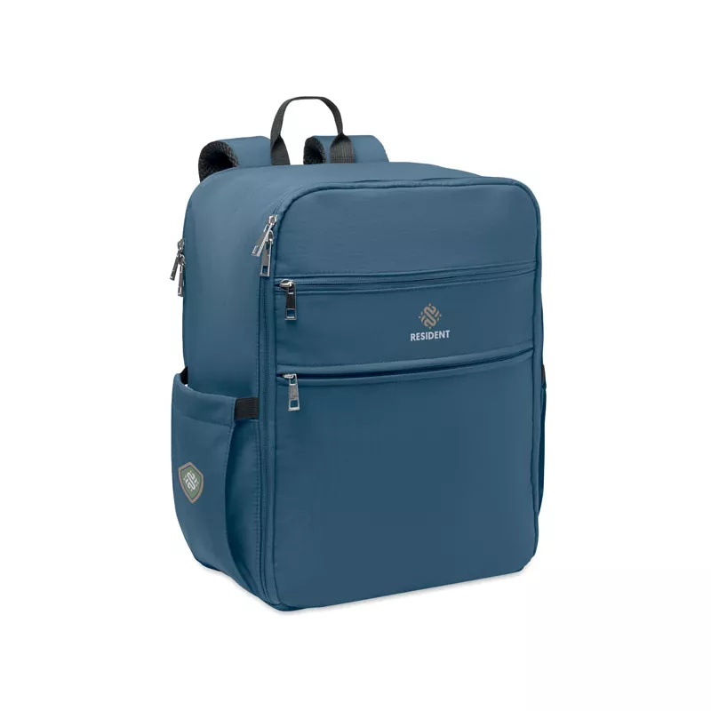 Plecak kabinowy z nylonu na laptop 15" 20 l SALEM - Niebieski (MO3155-04)