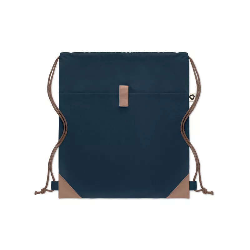 Worek z bawełny z recyklingu 220 g/m² PANDA BAG - Francuski Granat (MO6550-85)