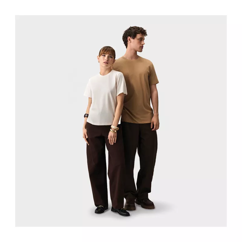 Koszulka unisex organiczna 175 g/m² Sol's LEGEND - Ciemny Beż (S03981-DF)