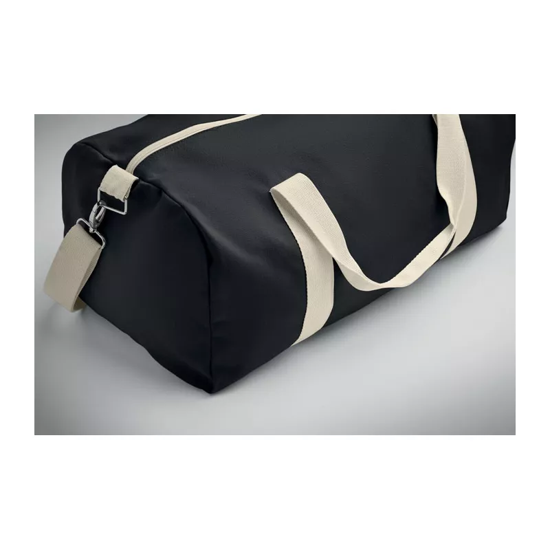 Torba na ramię z recyklingu 320 g/m² MALDI - Czarny (MO2482-03)