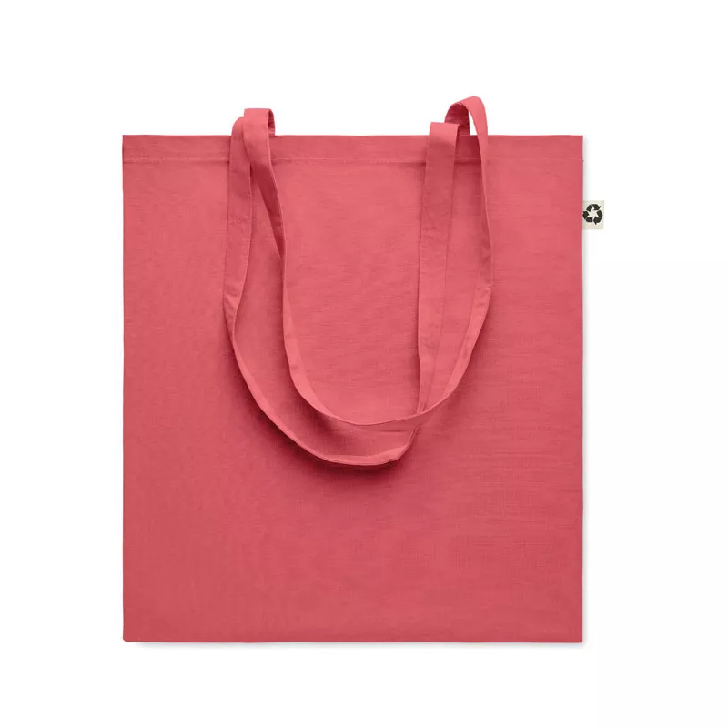 Torba z bawełny z recyklingu 140 g/m² ZOCO COLOUR - Czerwony (MO6674-05)