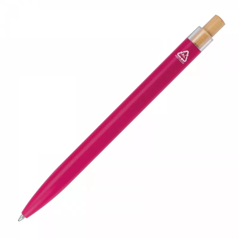 Długopis aluminiowy z recyklingu DORIS - różowy (1384511)