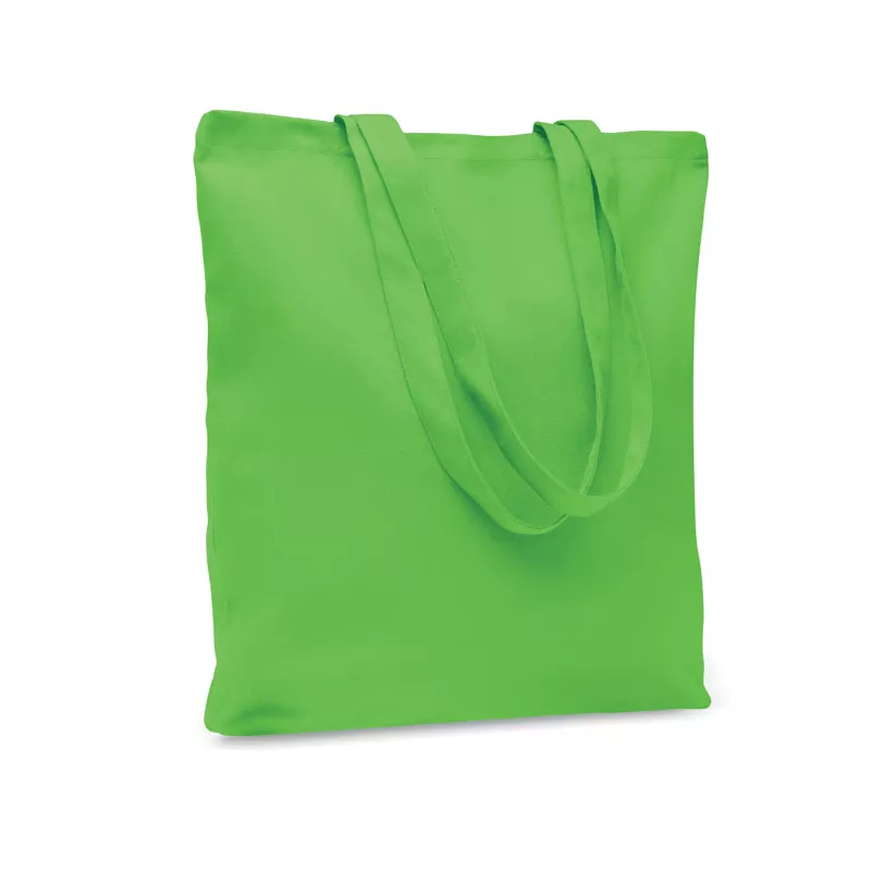 Torba bawełniana na zakupy 270 g/m² RASSA COLOURED - Limonka (MO6442-48)