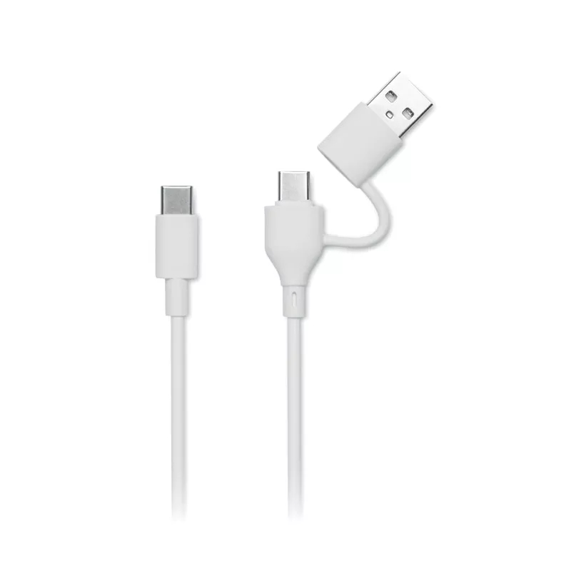 Powerbank magnetyczny 5000 mAh 15W DOUBLETIC - Bialy (MO6874-06)
