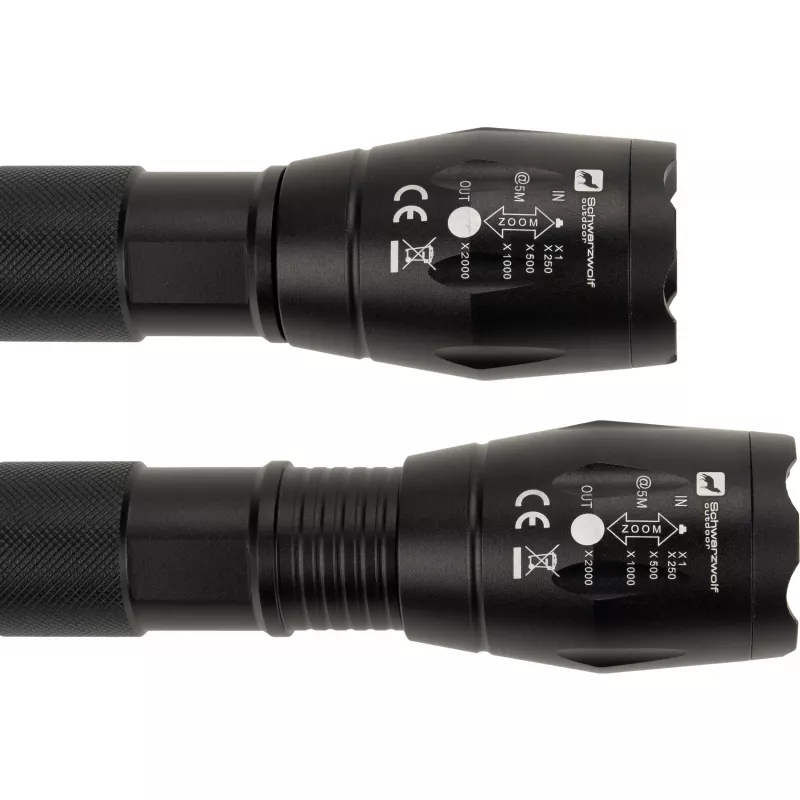 Latarka ANTELAO Schwarzwolf - czarny (F2300700AJ303)