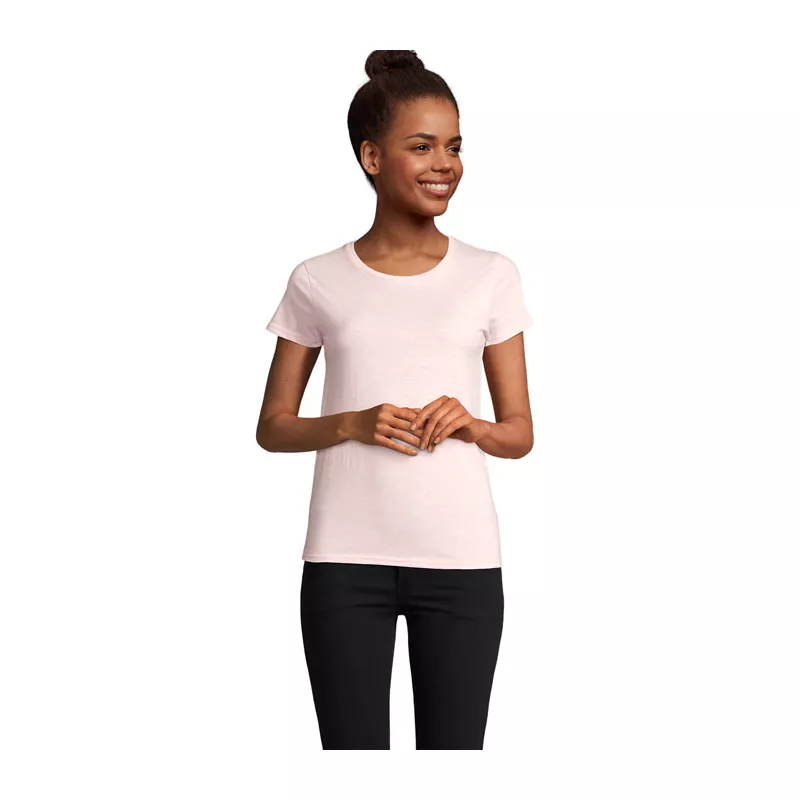 Koszulka damska 150 g/m² Sol's CRUSADER WOMEN - Heather Pink (S03581-HP)