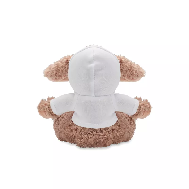 Pluszowy królik w bluzie z kapturem BUNNY - Bialy (MO2121-06)