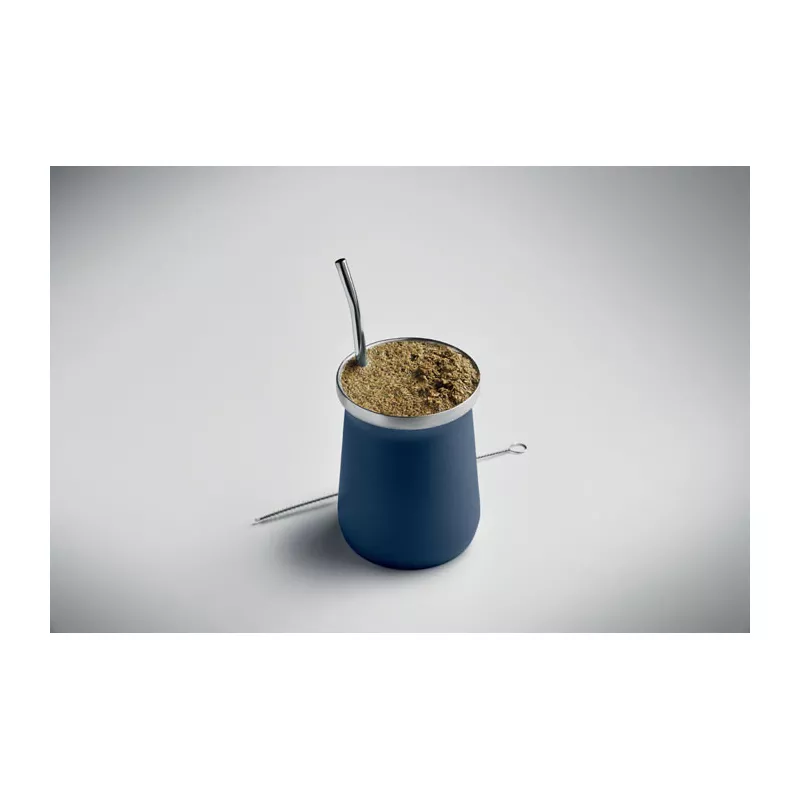 Kubek do yerba mate z bombillą 240 ml MIYERBA - Francuski Granat (MO2776-85)