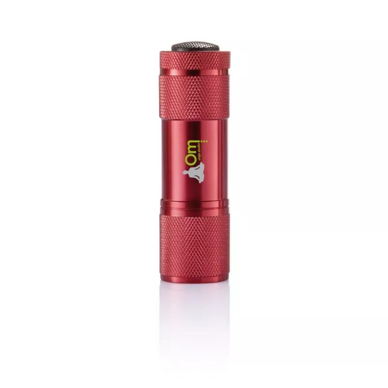 Latarka 9 LED Quattro - czerwony (P513.274)