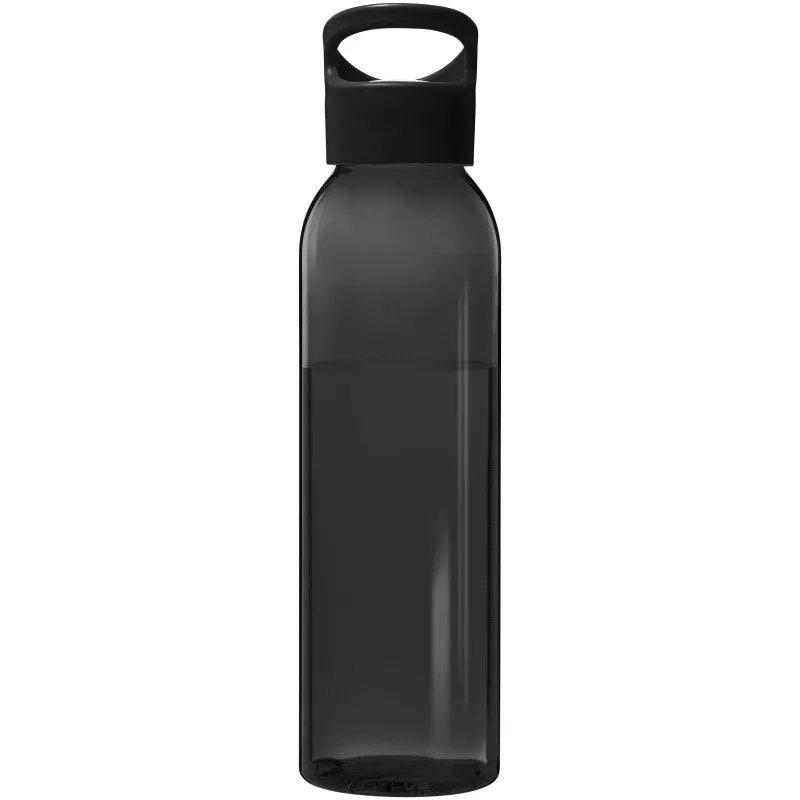Sky butelka na wodę o pojemności 650 ml z tworzyw sztucznych pochodzących z recyklingu - Czarny (10077790)