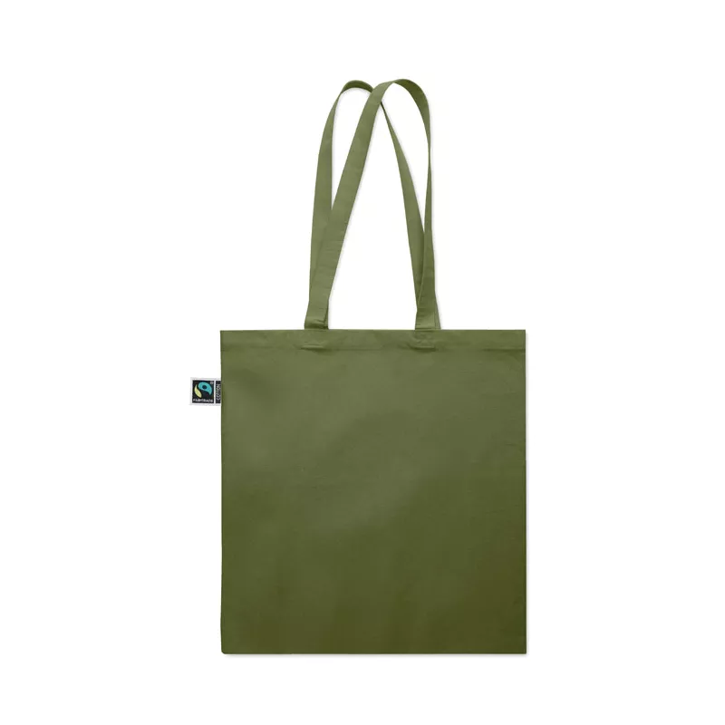 Torba Fairtrade z klinem 180 g/m² OSOLE++ COLOUR - Ciemnozielony (MO2590-60)