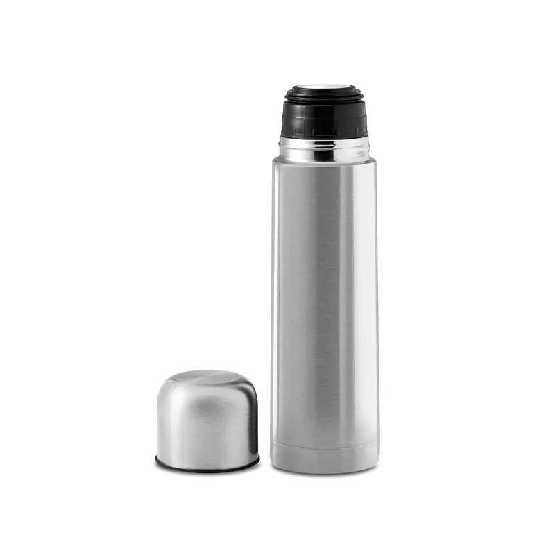 Termos stalowy dwuścienny 500 ml CHAN - Srebrny Mat (MO8314-16)
