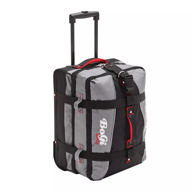 Torba podróżna na kółkach BoGi S - czarny, szary (56-2250711)