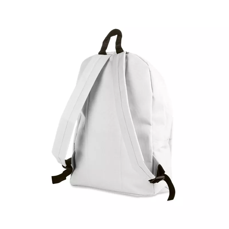 Plecak z poliestru 600D z kieszenią BAPAL - Bialy (KC2364-06)