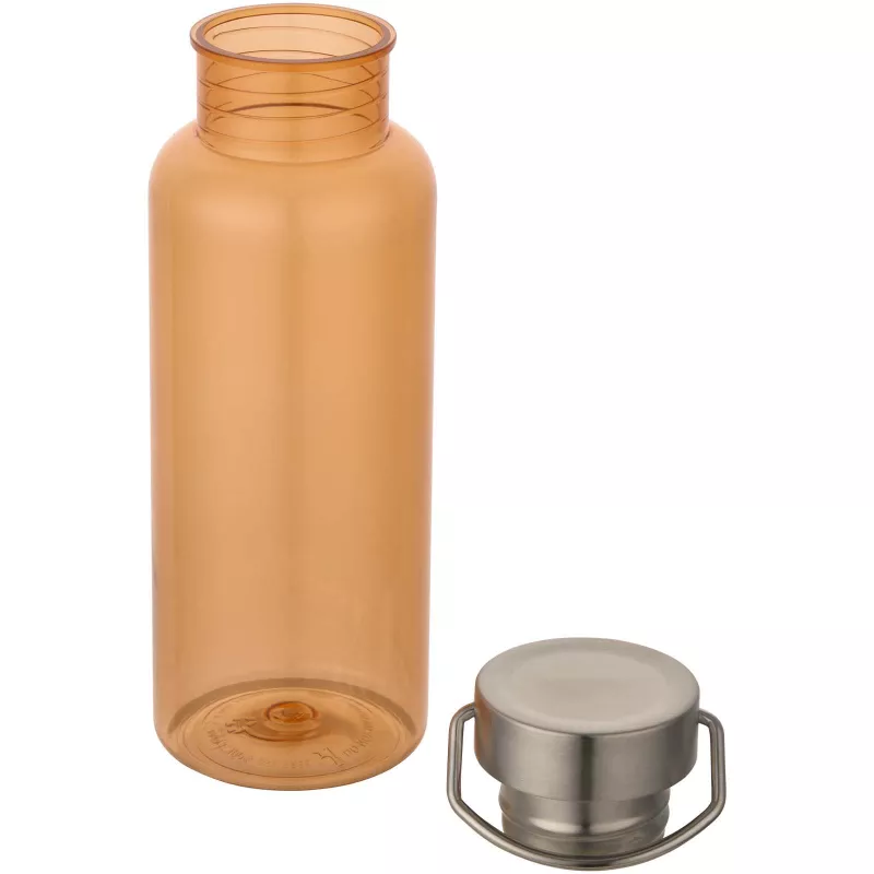Thor - bidon na wodę wykonany z recyklingowanego tworzywa RPET certyfikowanego standardem RCS, pojemność 600 ml  - Pomarańczowy (10095831)