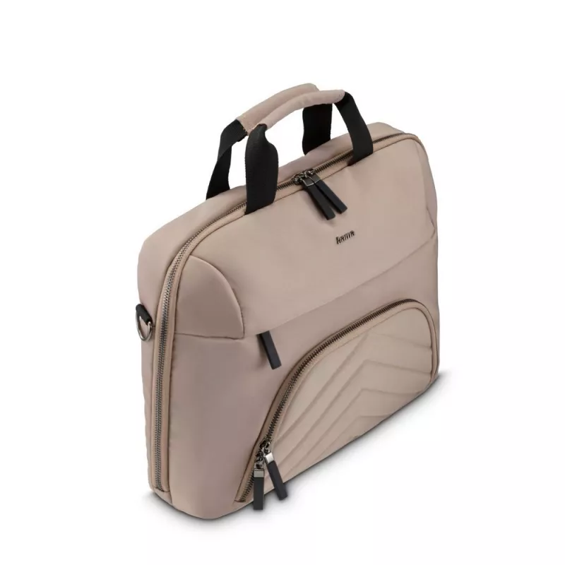 Torba na laptopa 15,6"-16,2" Hama Lightweight Premium - beżowy (VH046-20)