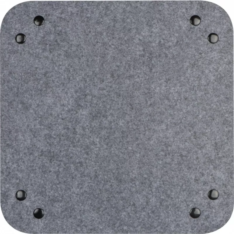 Taca filcowa rPET EDMONTON - ciemnoszary (390277)