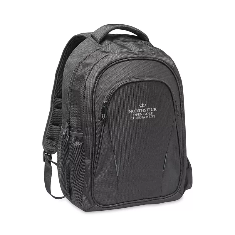 Torba na laptopa 15" z poliestru 1680D MACAU - Czarny (MO8399-03)
