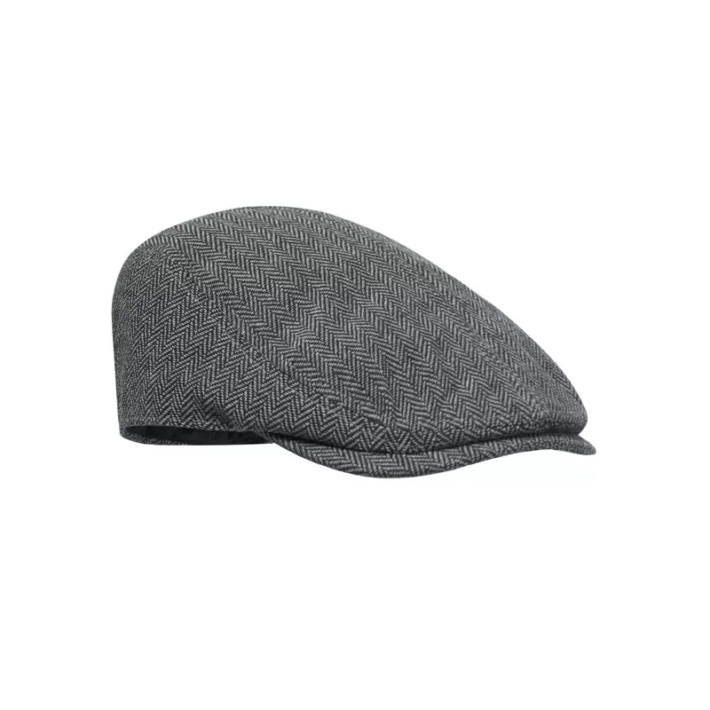 Czapka kaszkiet melanżowa 335 g/m² BLIND PEAK - Szary (MO2966-07)