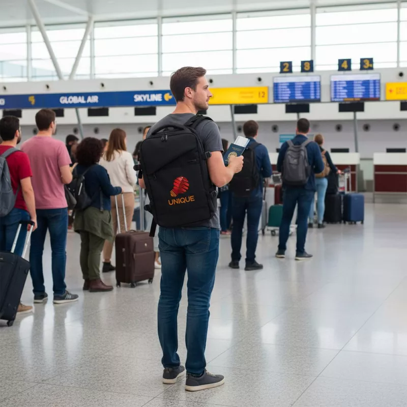 Rozszerzalny plecak Exclusive Collection | Aicha - czarny (VA092-03)