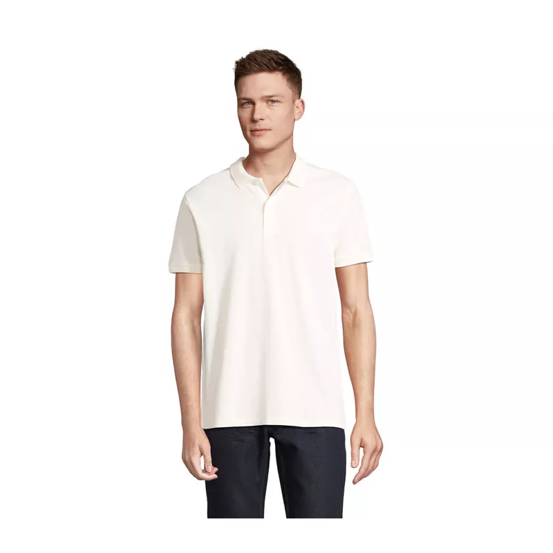 Polo męskie organiczne 170 g/m² Sol's PLANET MEN - Off-White (S03566-WW)