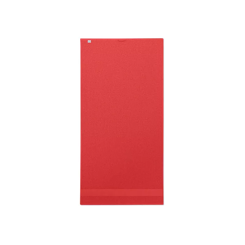 Ręcznik frotte organiczny 70x140 cm 360 g/m² PERRY - Czerwony (MO9932-05)