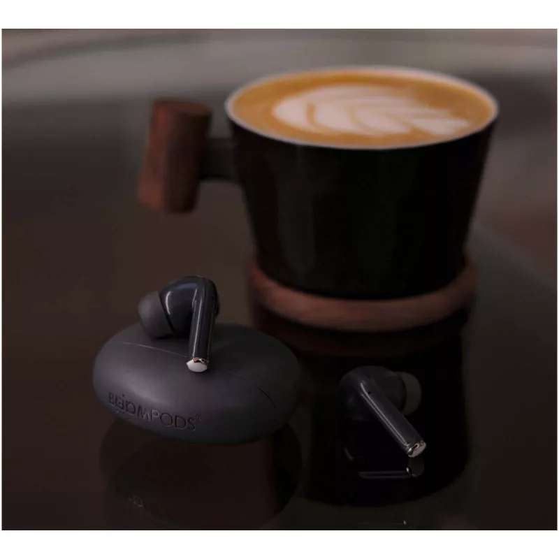 Boompods Echowave True Wireless - bezprzewodowe słuchawki douszne - Czarny (12082590)