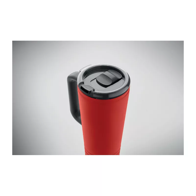 Kubek termiczny dwuścienny 700 ml HOWLER CUP - Czerwony (MO2995-05)