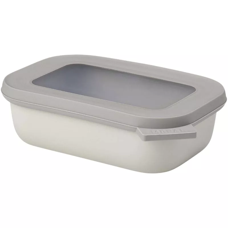 Mepal Cirqula 500 ml – prostokątna wszechstronna miska - Biały (11319501)