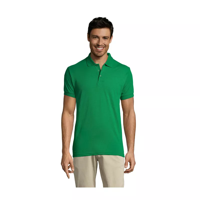 Koszulka polo męska 200 g/m² Sol's PRIME MEN - Zielony (S00571-KG)