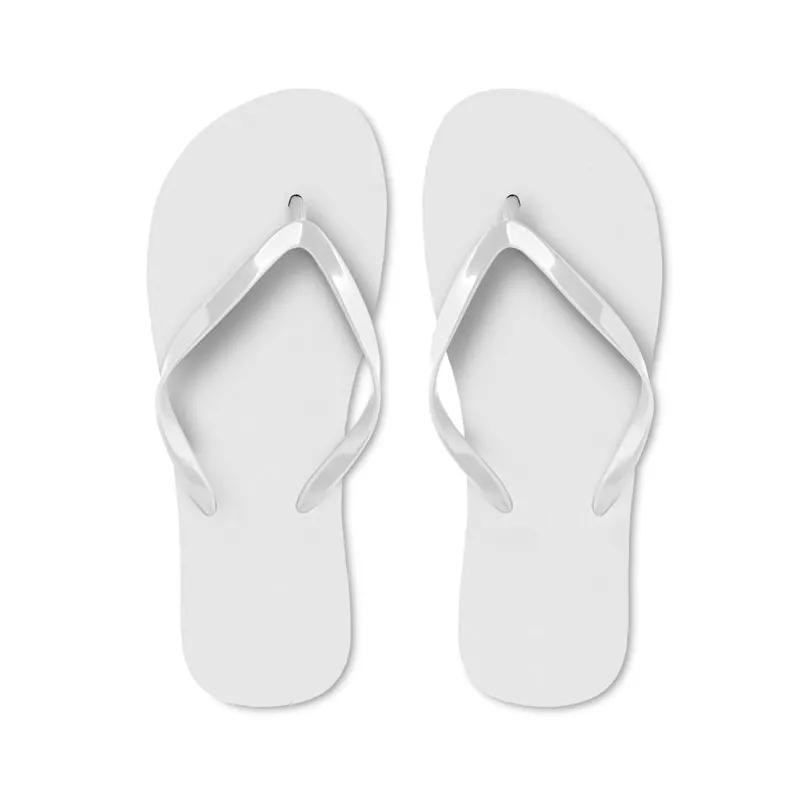 Klapki plażowe rozmiar L (40–43) HONOLULU - Bialy (MO2588-06)