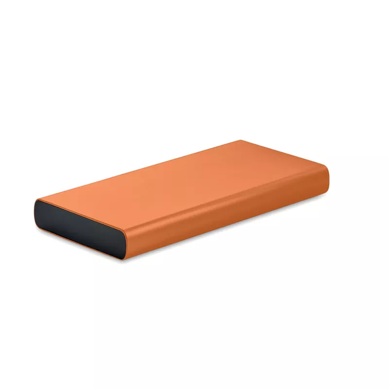 Powerbank 10 000 mAh aluminiowy POWERFLAT 10C - Pomaranczowy (MO6770-10)
