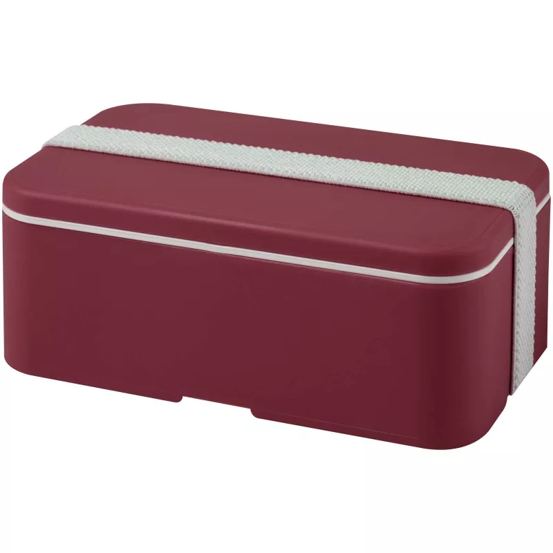 MIYO POP jednopoziomowe pudełko śniadaniowe o pojemności 700 ml - Bordo (21077822)