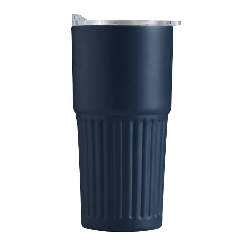 Próżniowy kubek 600 ml WAVE LINE - granatowy (56-0304715)