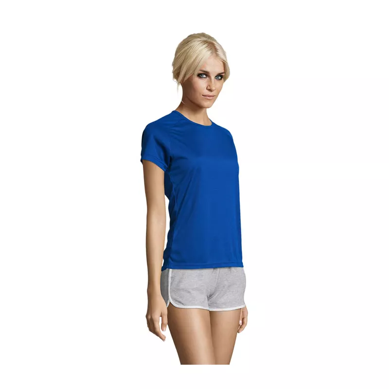 Koszulka sportowa damska 140 g/m² Sol's SPORTY WOMEN - Niebieski (S01159-RB)