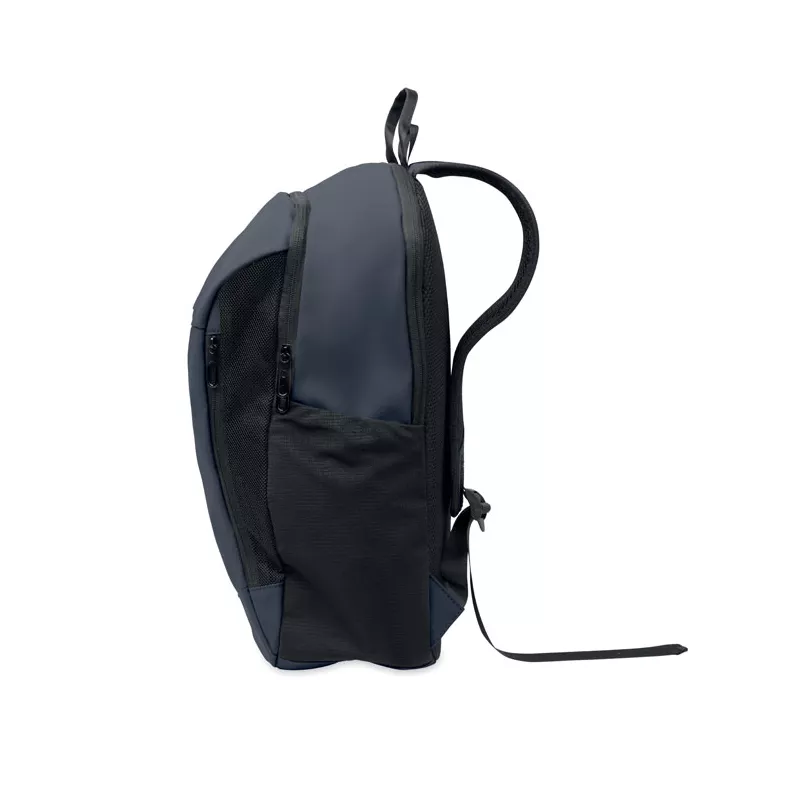 Plecak na laptop 15" z PU z ukrytą komorą KOROVIN - Francuski Granat (MO2684-85)