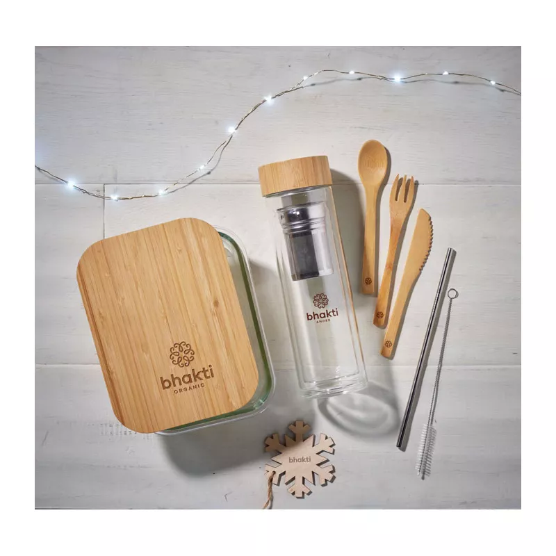 Lunchbox szklany 800 ml TUNDRA LUNCHBOX - Przezroczysty (MO9962-22)