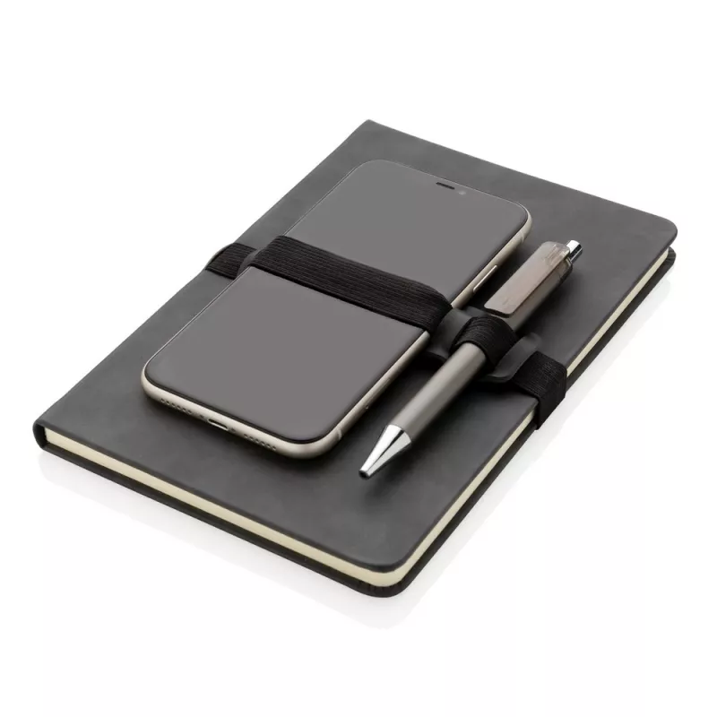 Notatnik A5, twarda okładka - szary (P774.232)