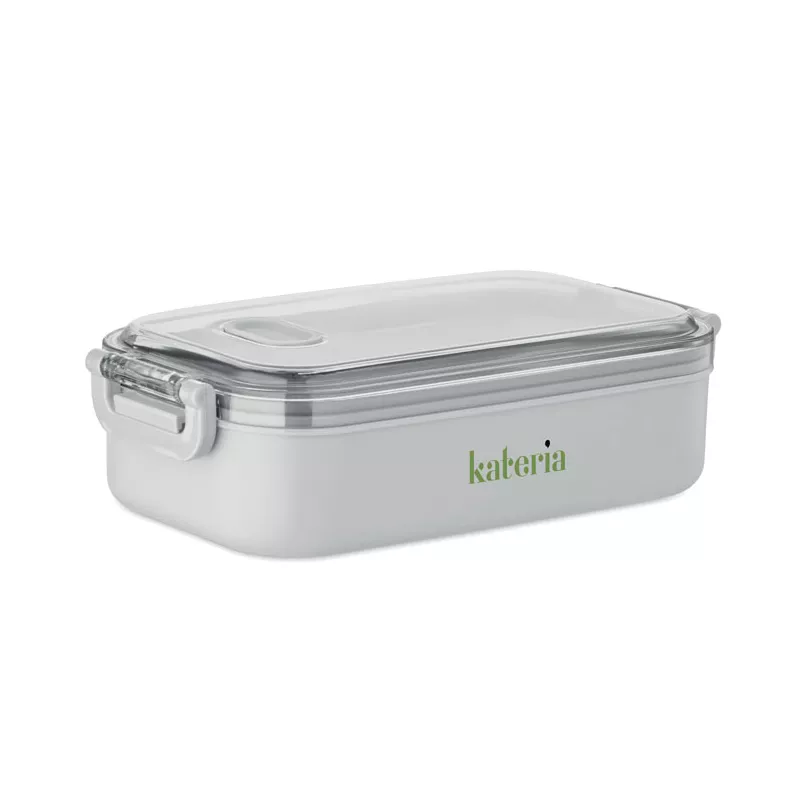 Lunchbox z PP ze stalowym wkładem 750 ml HOAGIE - Szary (MO2770-07)