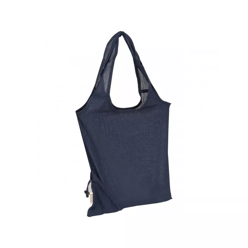 Torba bawełniana z recyklingu 118 g/m2 Modena - granatowy (526244)