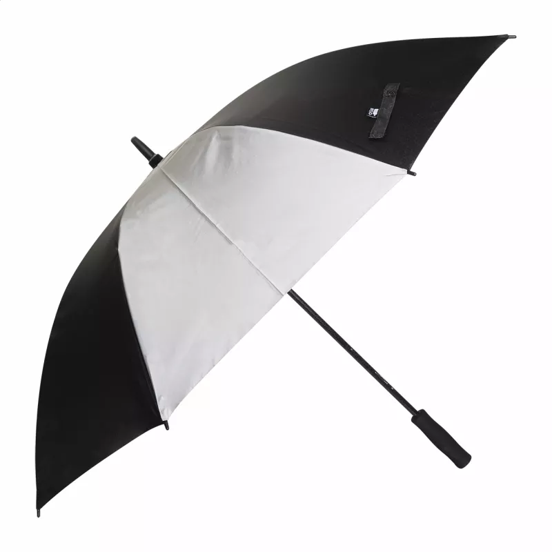 Radians XL odblaskowy parasol RPET - czarny (AP800624-10)