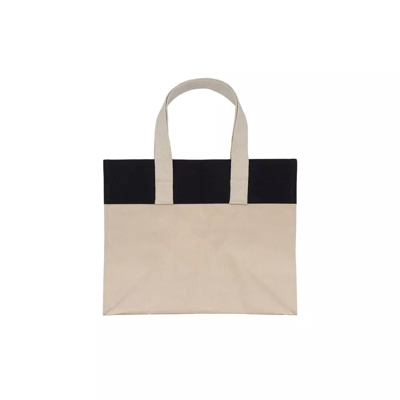 Torba bawełniana z kieszonką Alinea - czarny (R08931.02)