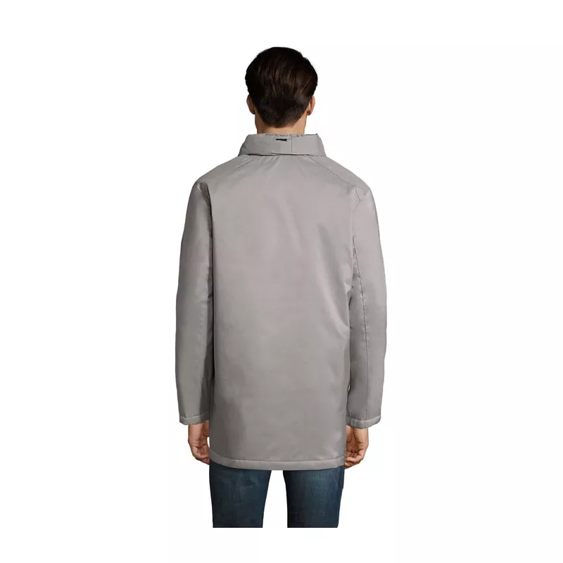 Kurtka unisex ocieplana z kapturem Sol's ROBYN - Metal Grey (S02109-MG)