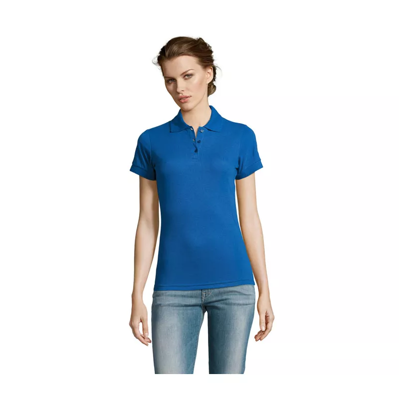 Koszulka polo damska 200 g/m² Sol's PRIME WOMEN - Niebieski (S00573-RB)